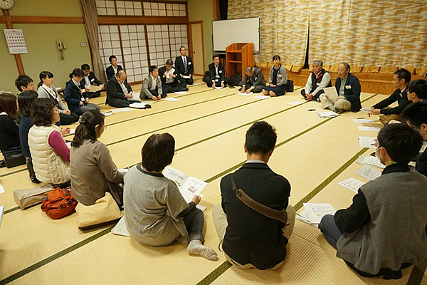 養豚と豚肉についての学習と意見交換会の様子