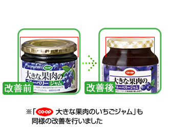 びんのふたを開けやすくしました