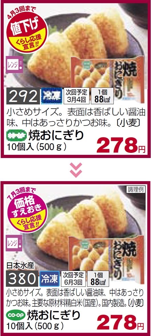 焼きおにぎりの表記の変遷