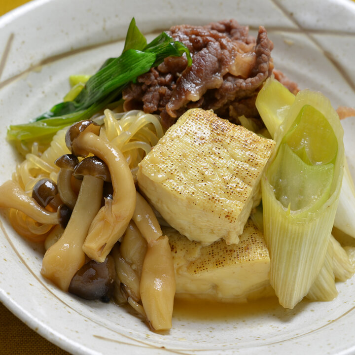 味しみしみ、牛肉豆腐