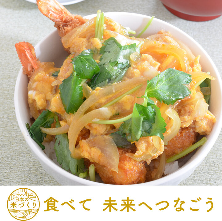 ぷりぷりえびが美味しい、鎌倉丼