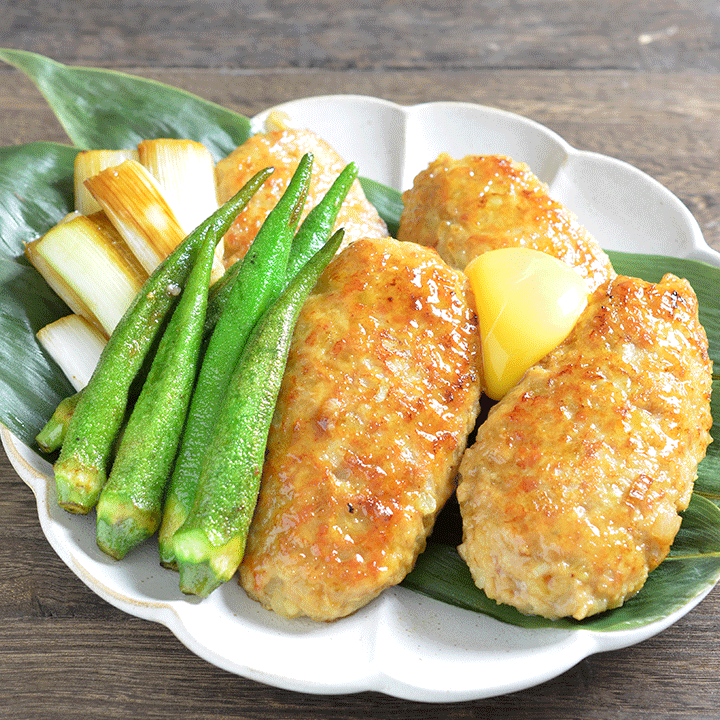 黄身がとろーん！鶏つくね