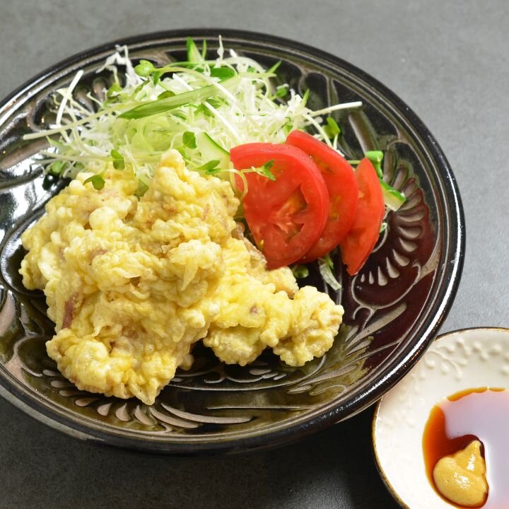 関西まち中華の味、豚肉の天ぷら