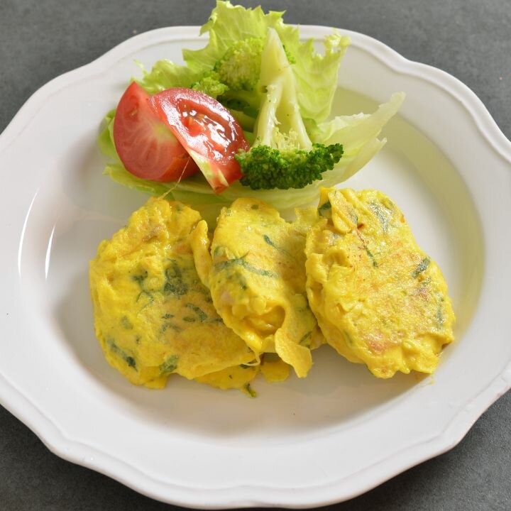 青じそ香る、豚ヒレのふわふわたまご焼き