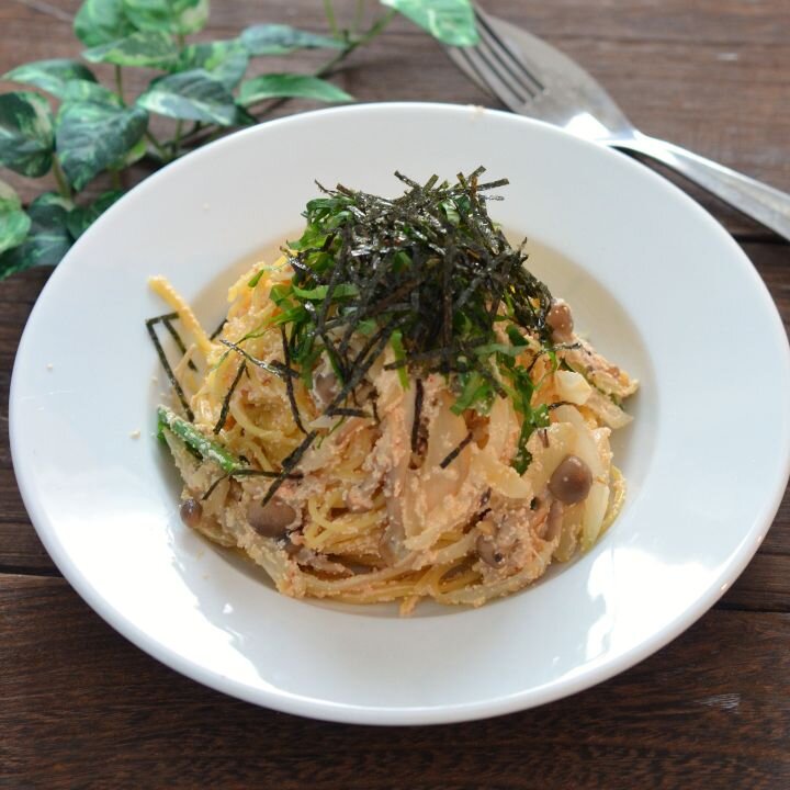 お店の味！おしゃれ明太クリームパスタ