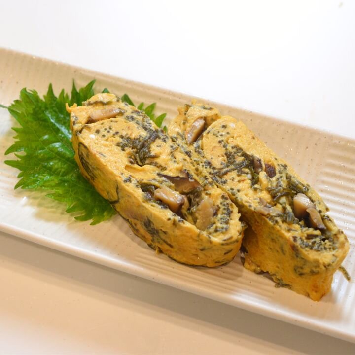 ＜サステナブルなレシピ＞沖縄県伊平屋島産もずくのだし巻き玉子