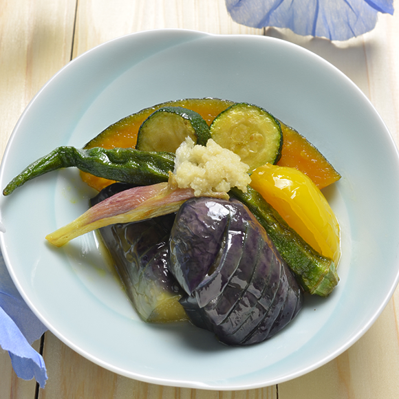 冷たくひやして 夏野菜の揚げ浸し コープのにこにこレシピ コープデリ連合会