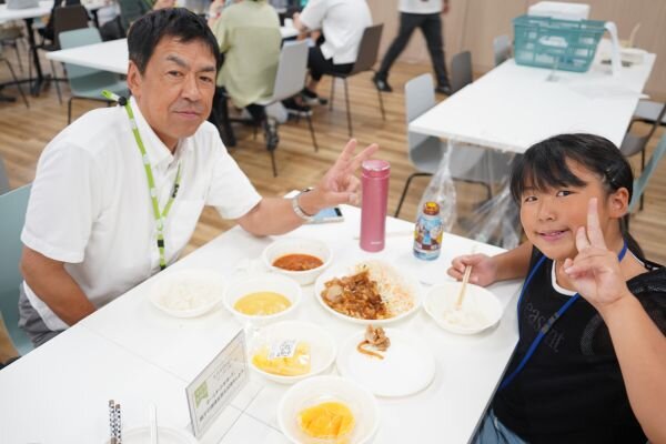 コープデリ連合会の子ども参観日の様子
