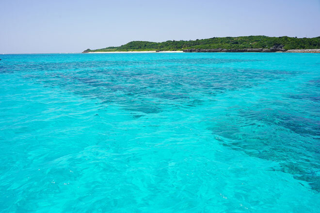 伊平屋島の海