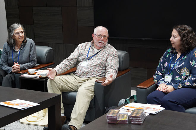 寄付金贈呈式の様子