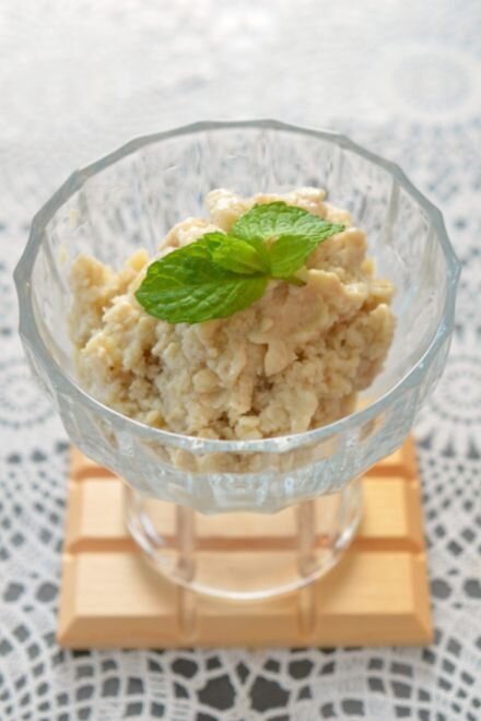 完熟バナナとお豆腐のアイスクリン
