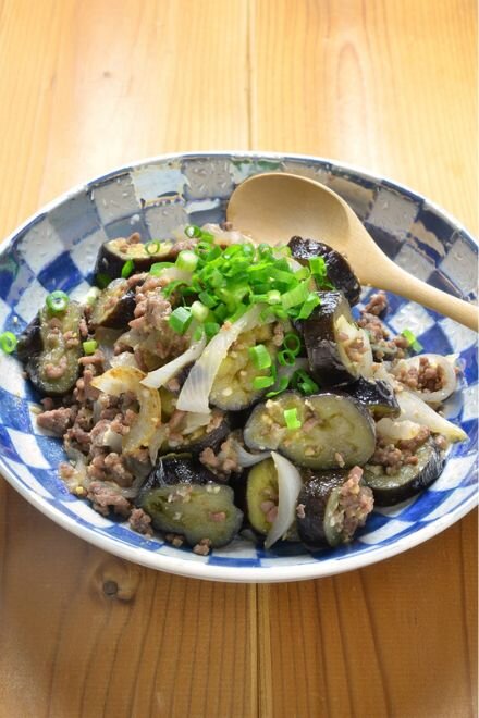 ご飯がすすむ!なすの肉味噌炒め