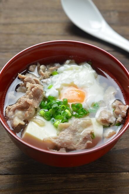 お米育ち豚 de お月見肉吸い