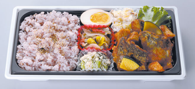 サバとごぼうの韓国風甘辛だれ弁当