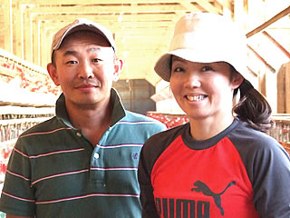 (有)中村養鶏場の部長ご夫妻